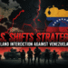 firefly bold, intense news style thumbnail on u.s. drug policy toward venezuela. background 797237