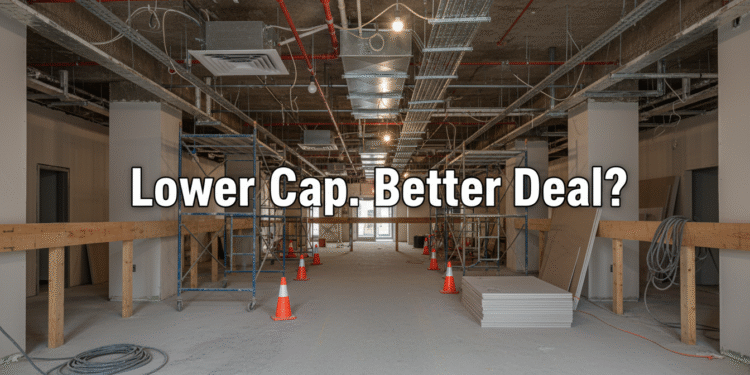 firefly gemini flash ground level photo of a mid rise apartment building lobby under renovation with expos 854450